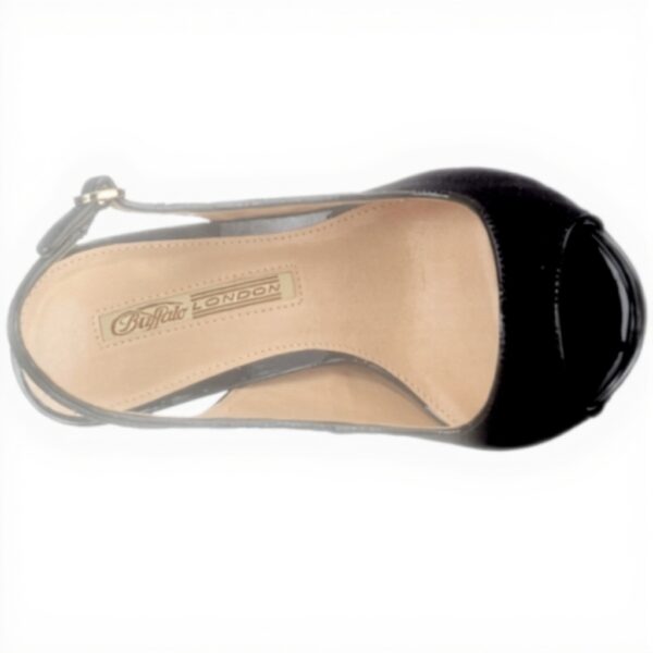 Sandali Donna Buffalo London Tacco Stiletto Nero 42 EU