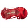 Sandali Buffalo London Tacco Stiletto Rosso Moda Donna