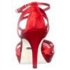 Sandali Buffalo London Tacco Stiletto Rosso Moda Donna