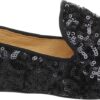 Mocassini Donna Buffalo London Paillette Nero 138853-4