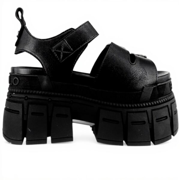 Buffalo London Sandalo Piattaforma Donna Nero Moda