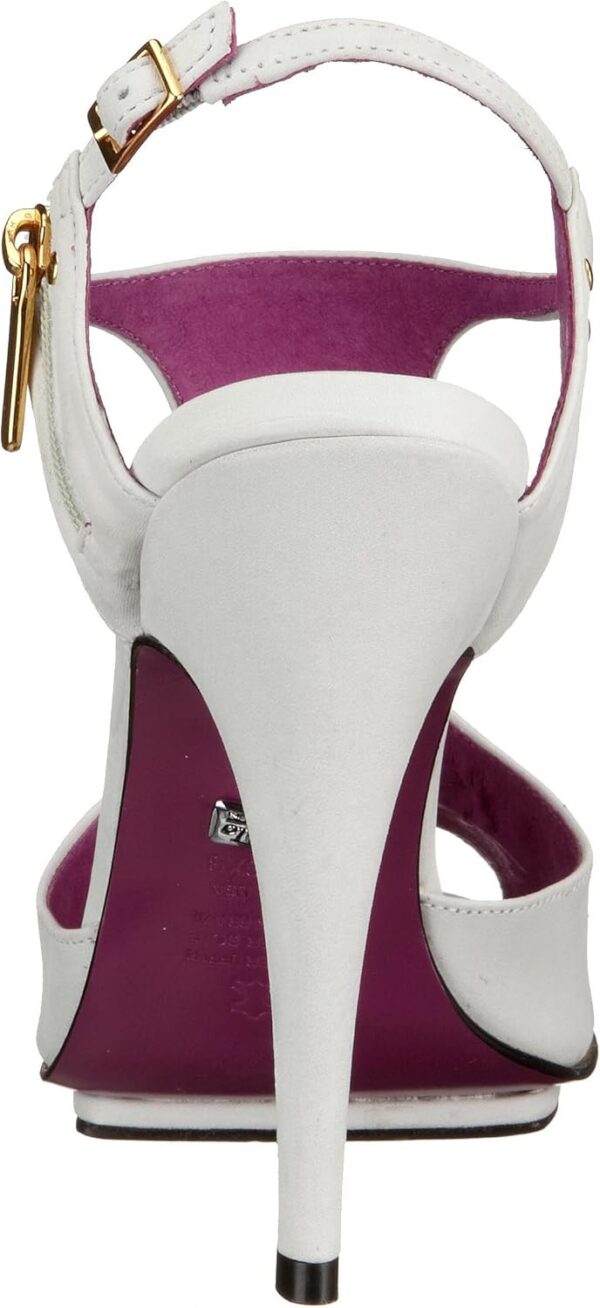 Sandali Donna Buffalo London Wet Nobuck Nubuck Tacco-2