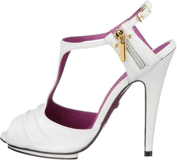 Sandali Donna Buffalo London Wet Nobuck Nubuck Tacco-6