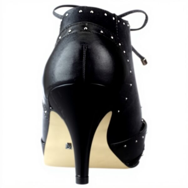 Decolleté Donna Buffalo Mestico Pelle Tacco Stiletto Nero