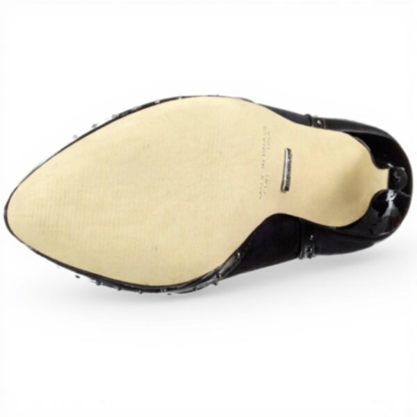 Decolleté Donna Buffalo Mestico Pelle Tacco Stiletto Nero