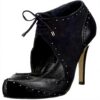 Decolleté Donna Buffalo Mestico Pelle Tacco Stiletto Nero