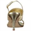 Buffalo Sandali Donna Tacco Stiletto Gold PU Snake