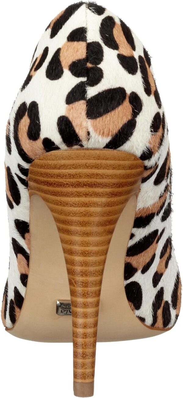 Buffalo Pony Fur décolleté donna pelle pony tacco-2