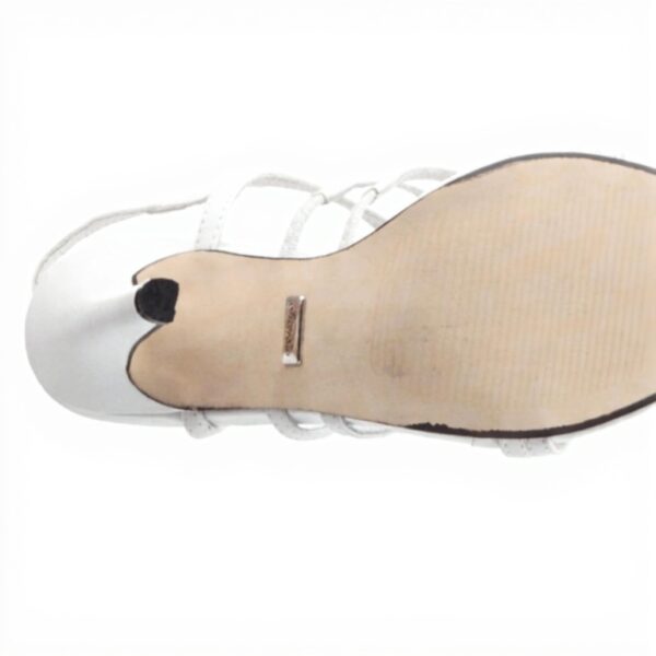 Buffalo Sandali Donna PU Tacco Cono Bianco Moda