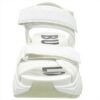 Sandali Donna Buffalo Binary 0 Zeppa Bianco Memory Foam
