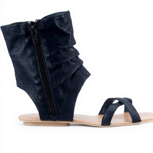 Buffalo Sandali Donna Pelle di Montone Tacco Piatto