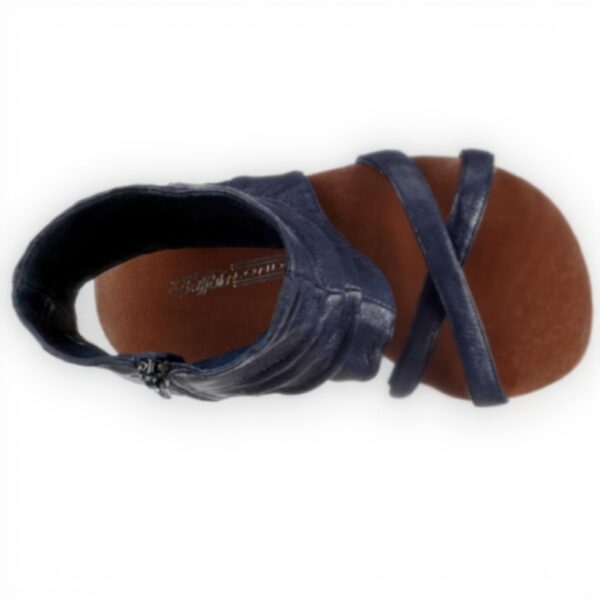 Buffalo Sandali Donna Pelle di Montone Tacco Piatto