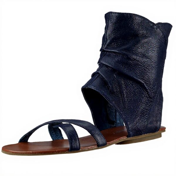 Buffalo Sandali Donna Pelle di Montone Tacco Piatto