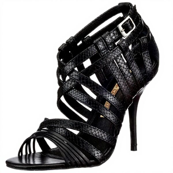 Buffalo Snake Caseina Nappa Sandali Donna Pelle Tacco