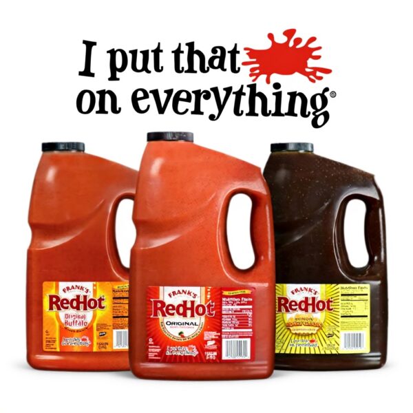 Salsa Buffalo Wings Franks RedHot Original 3.78L Piccante