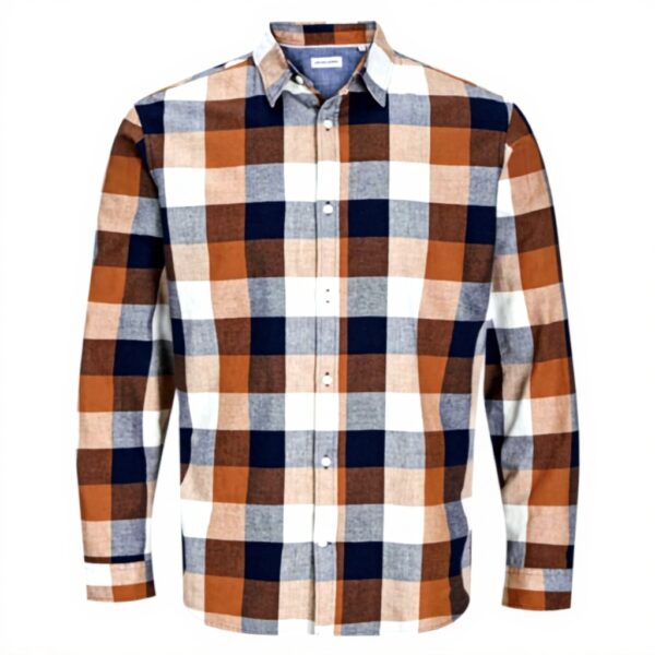 Camicia Slim Fit Uomo Jack Jones Collo Button Down