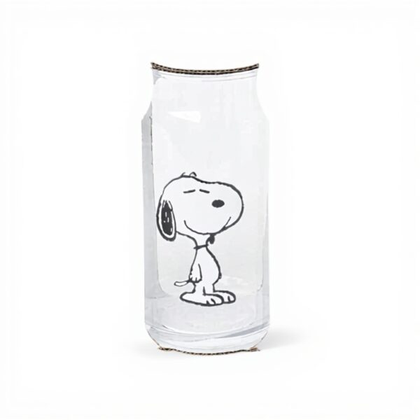 Set bicchieri Peanuts vetro Charlie Brown Snoopy