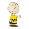 Set bicchieri Peanuts vetro Charlie Brown Snoopy
