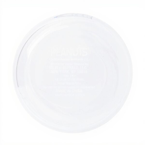 Set bicchieri Peanuts vetro Charlie Brown Snoopy