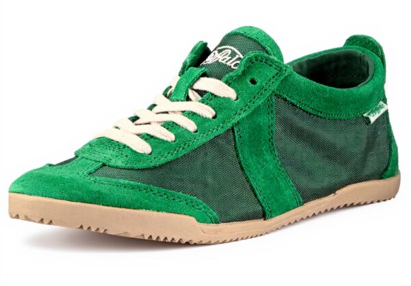 Buffalo Sneaker Donna Pelle Stoffa Verde Casual 5420 V159