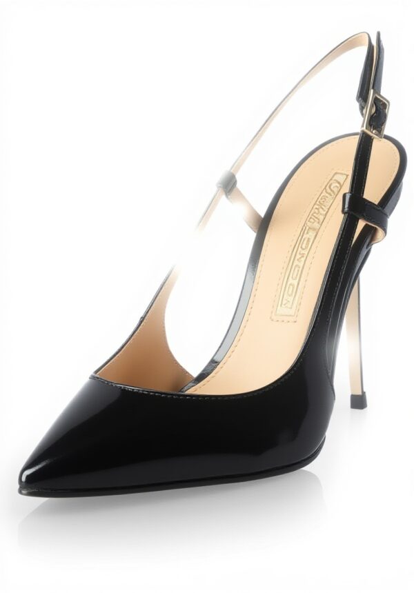 Scarpe col tacco donna Buffalo London vernice tacco 10 cm