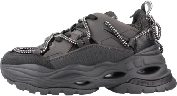 Sneaker casual donna Buffalo Triplet Lace nero-1