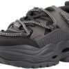 Sneaker casual donna Buffalo Triplet Lace nero-0