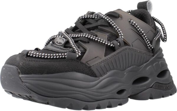 Sneaker casual donna Buffalo Triplet Lace nero-0